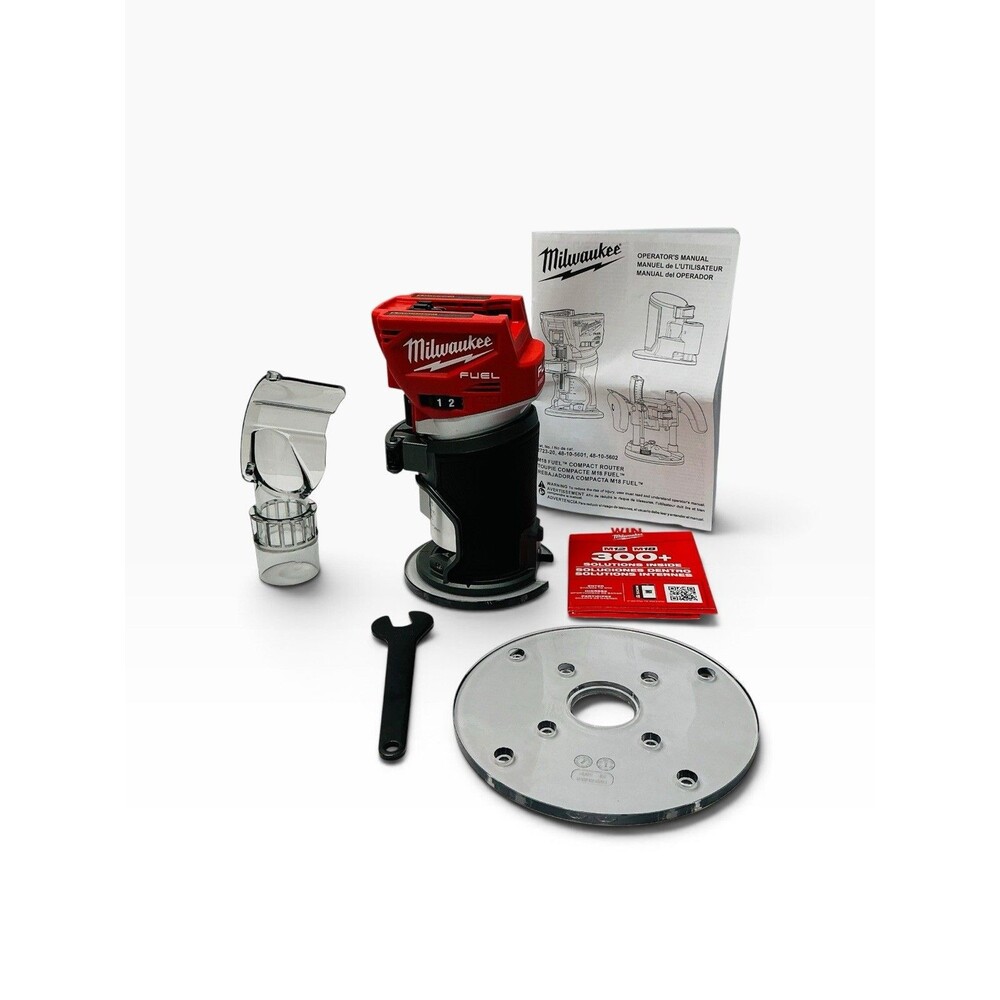 Milwaukee 2723-20 M18 18V FUEL™ Brushless Compact Router (Bare Tool)